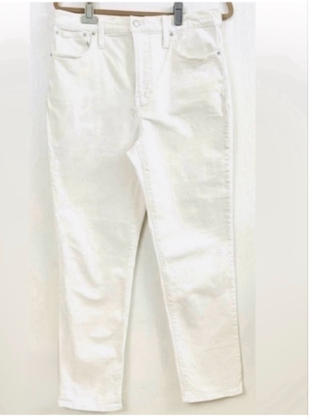 Madewell The Perfect Vintage Women’s High-Rise White Jeans Sz 30